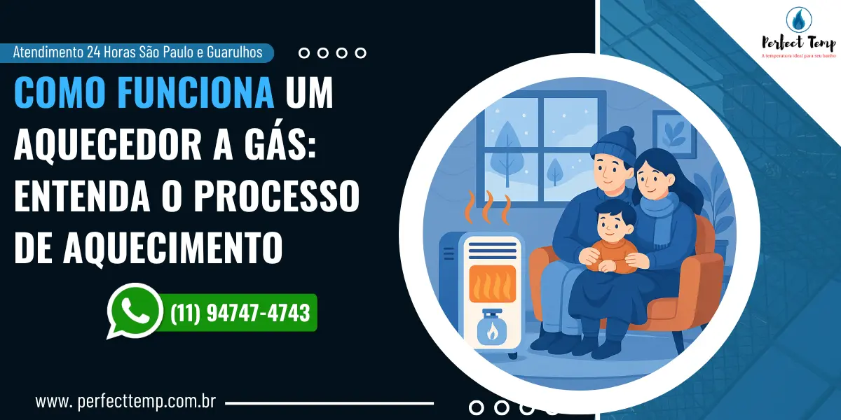 Como Funciona um Aquecedor a Gás: Entenda o Processo de Aquecimento