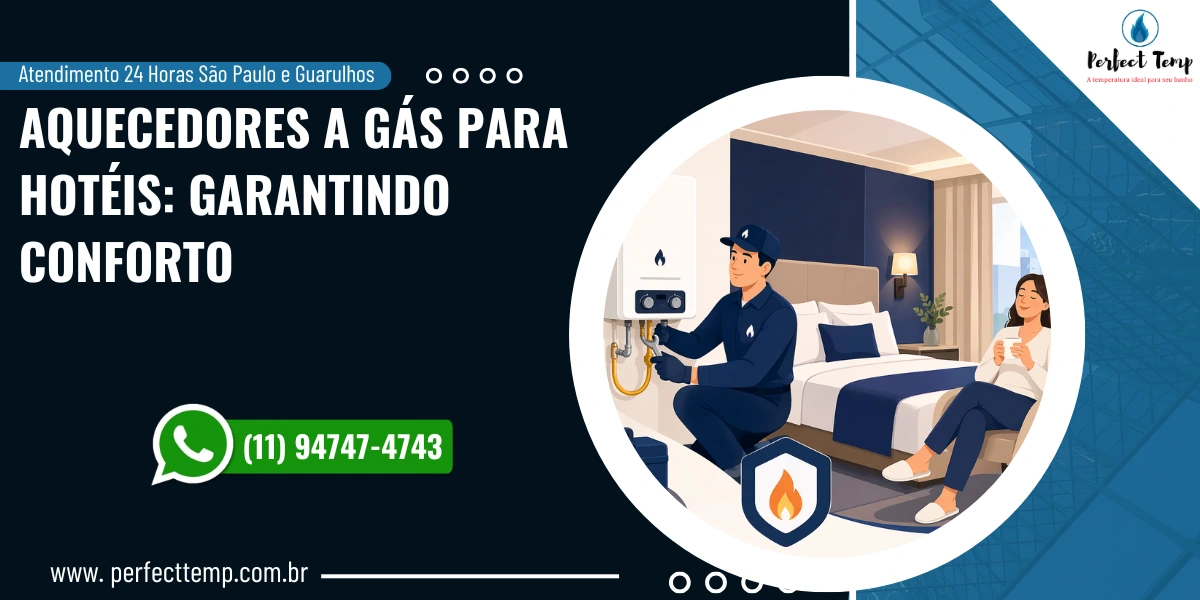 Aquecedores a Gás para Hotéis: Garantindo Conforto Através do Serviço de Qualidade